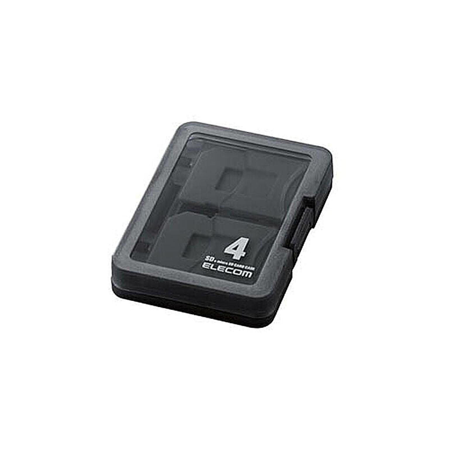 エレコム SDカードケース/4枚収納/SD/microSD CMC-06NMC4 管理No. 4549550187206