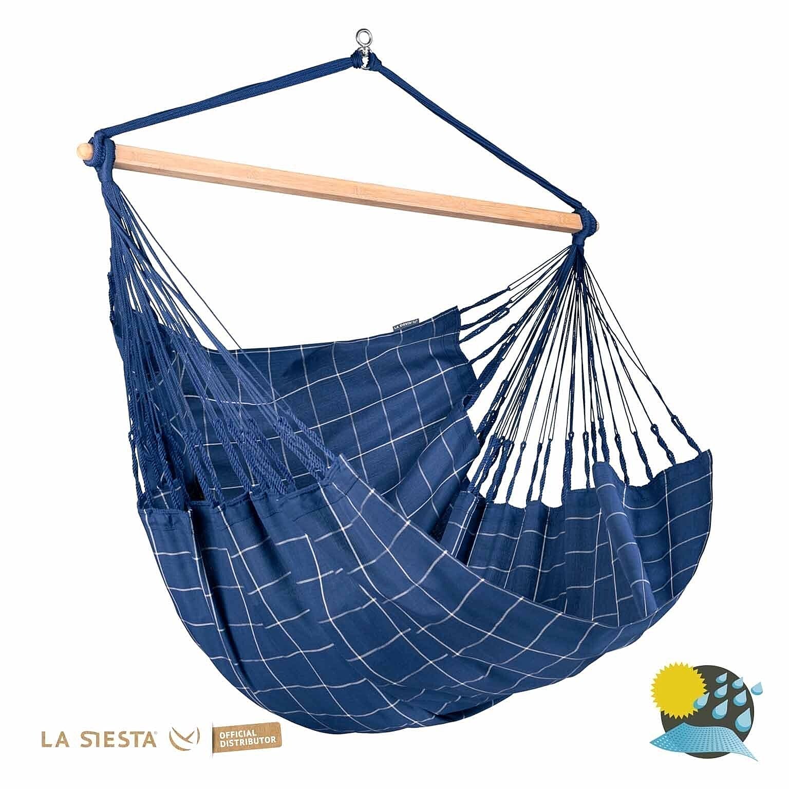 【LA SIESTA（ラシエスタ）】ハンモックチェア キングサイズ[1人用] ドミンゴ （全天候型）DOL21 通販 RoomClip