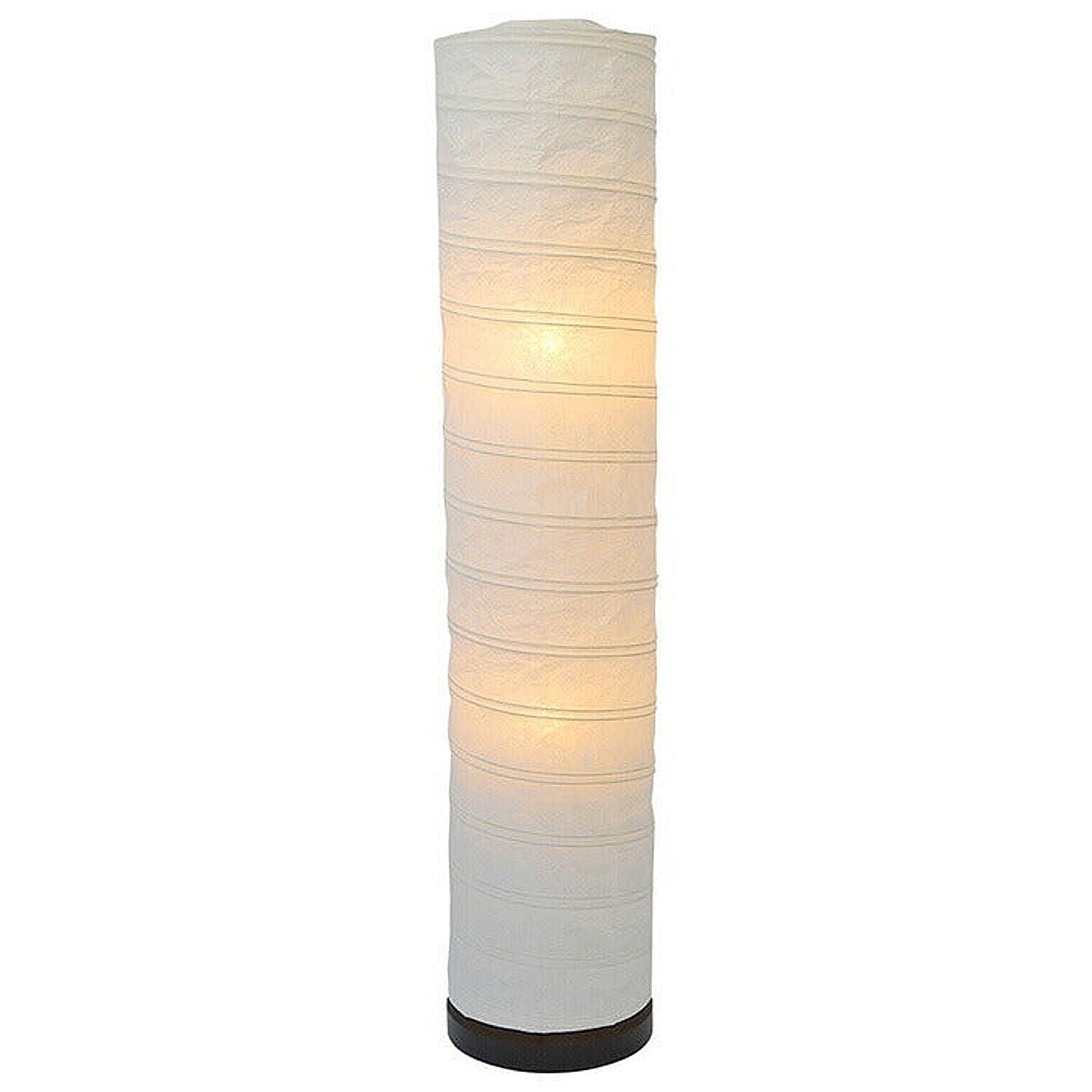 フロアライト 和紙 spiral 揉み紙 電球付属 幅220x奥行220x高さ1040mm 彩光デザイン