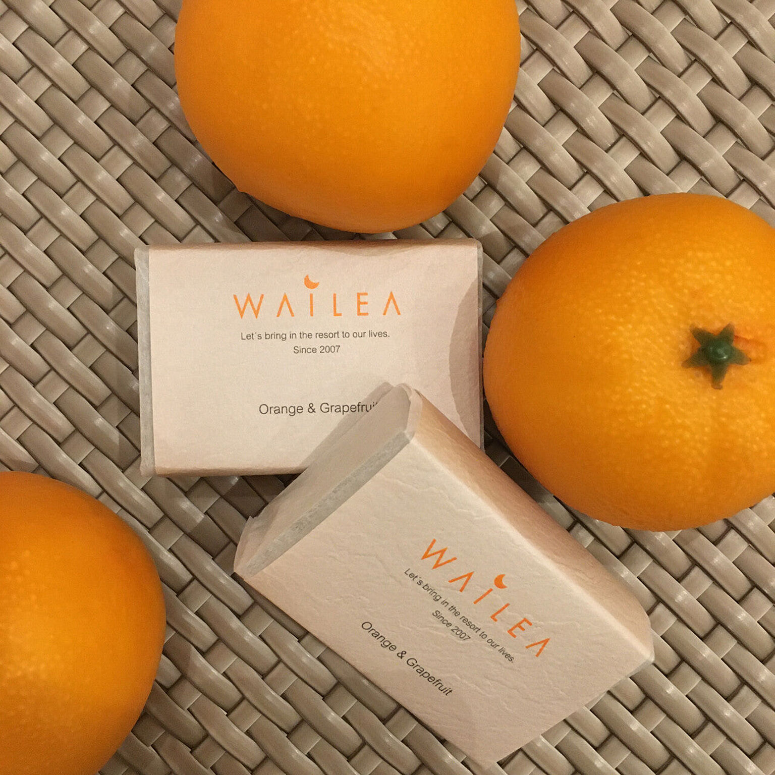 WAILEAオリジナル石鹸 orange＆grapefruit
