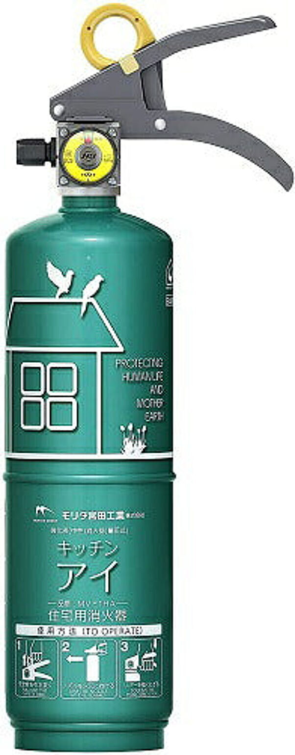 モリタ宮田工業 消火器 1.0L中性強化液住宅用 MVF1HAG
