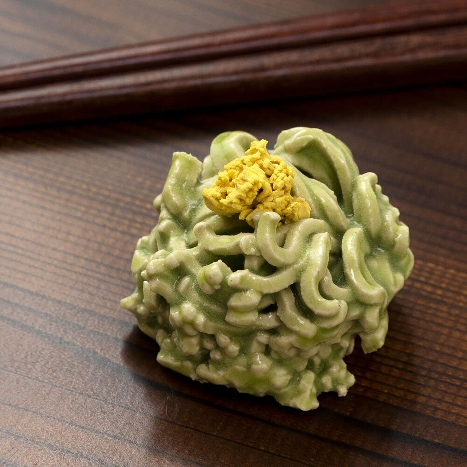 廣田硝子 硝子の和菓子 箸置き Chopstick rest of Japanese sweets ...
