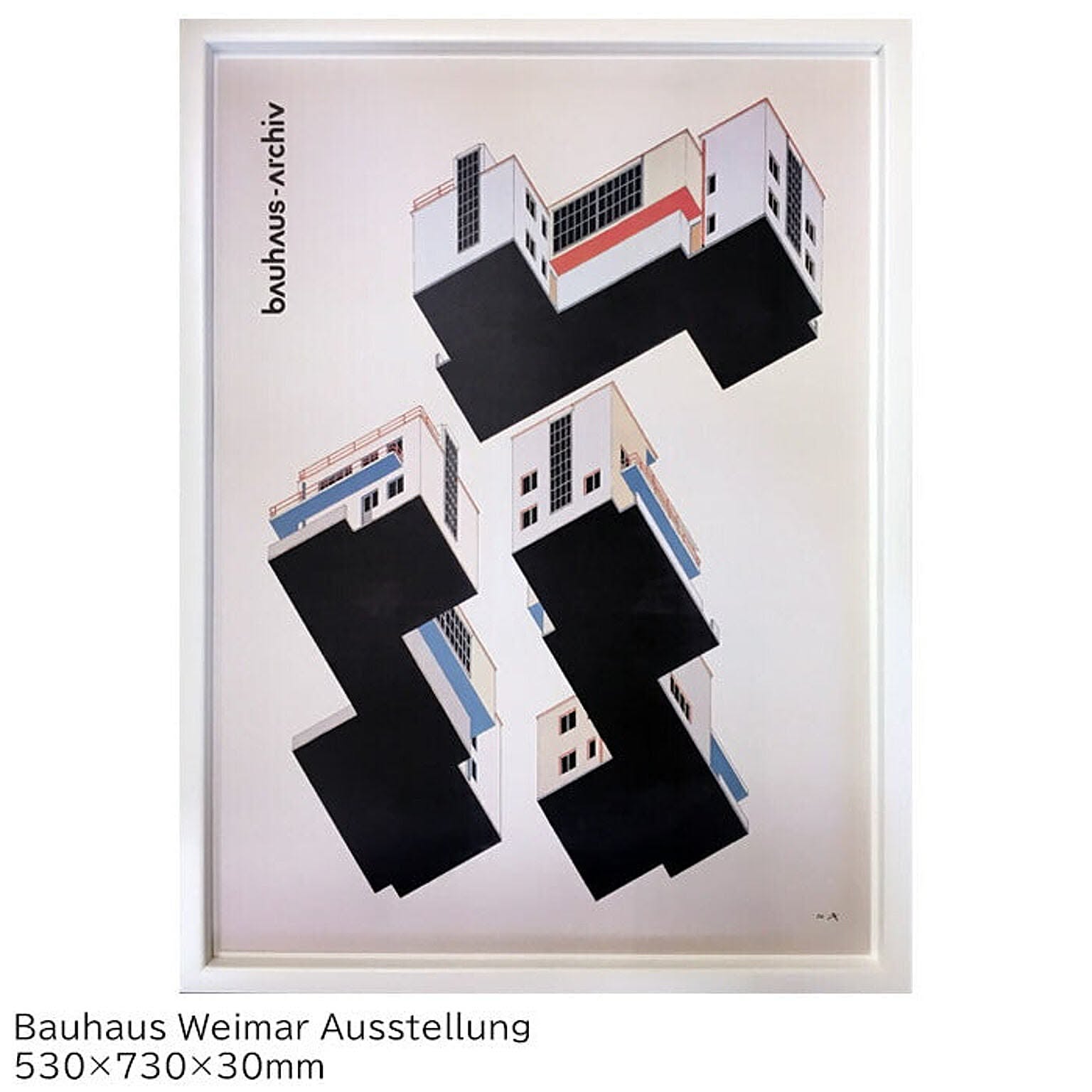 アートパネル キャンバスアート Bauhaus Weimar Ausstellung 1923 IBH-70046