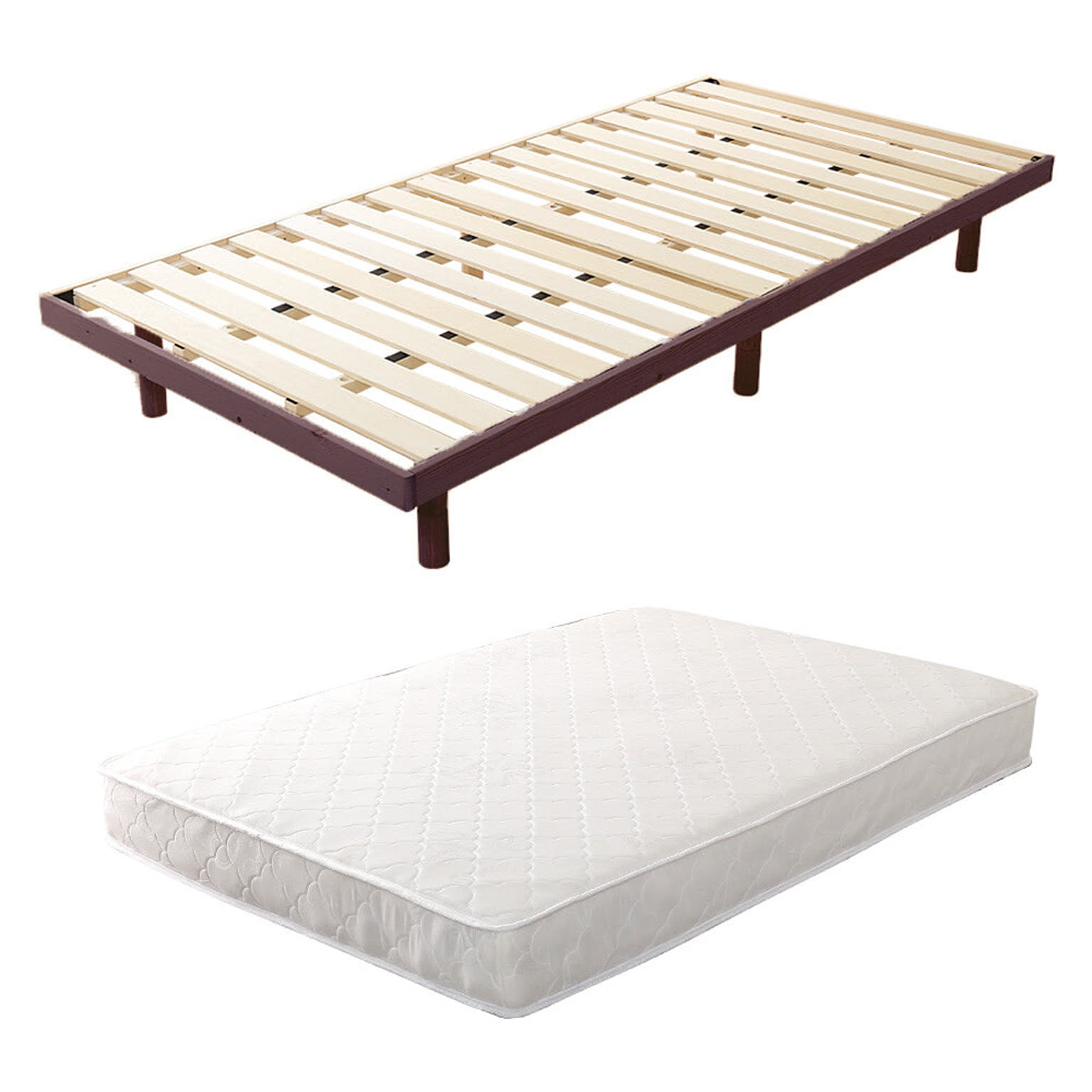 3段階高さ調節 脚付きすのこベッド(シングル) 【Lilittaリリッタ】(ポケットコイルロールマットレス付き) シングル 通販 RoomClipショッピング 3段階高さ調節 脚付きすのこベッド(シングル) 【Lilittaリリッタ】(ポケットコイルロールマットレス付き) シングル 通販 RoomClipショッピング