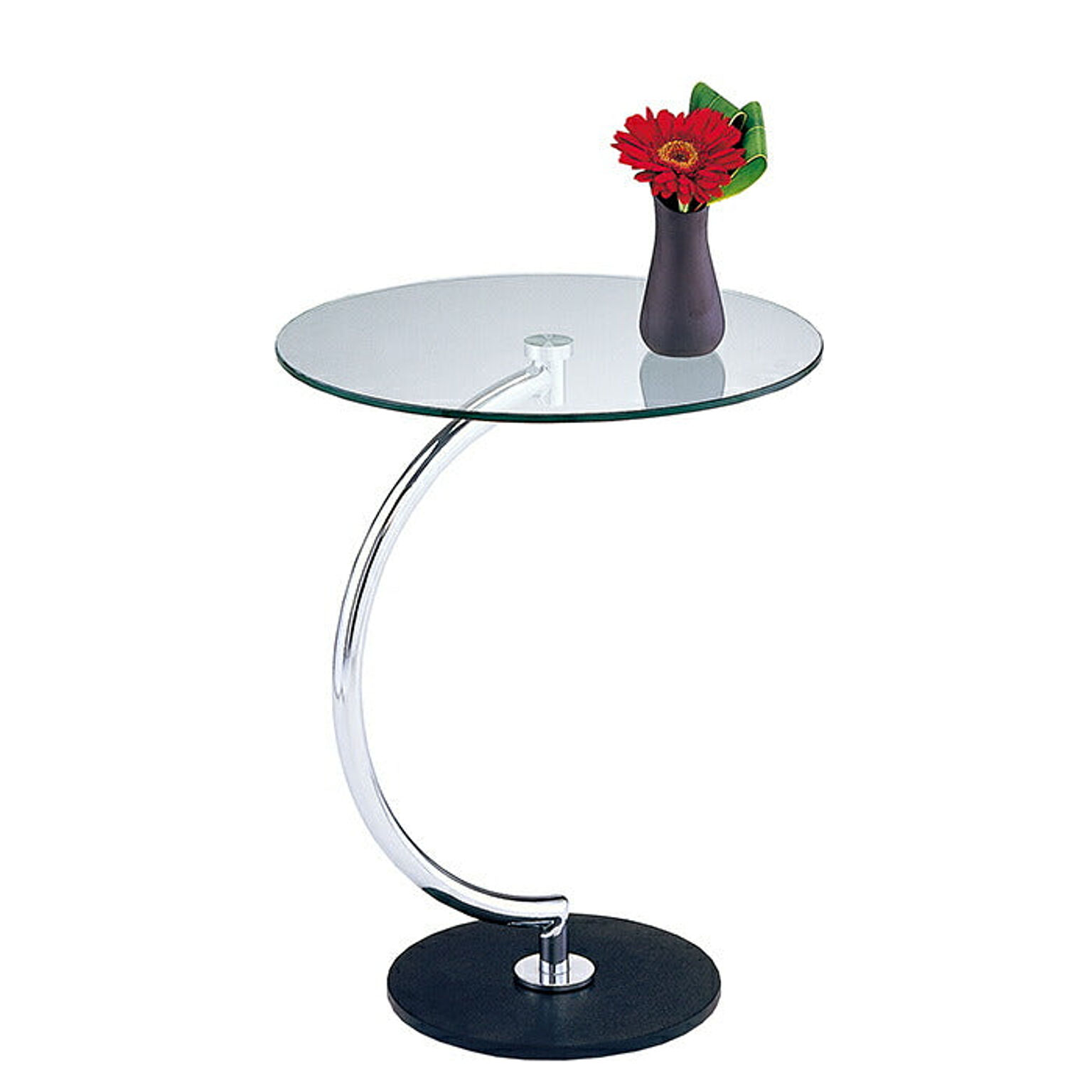 テーブル 組立式 ブラス サイドテーブル 幅460x奥行460x高さ555mm あずま工芸