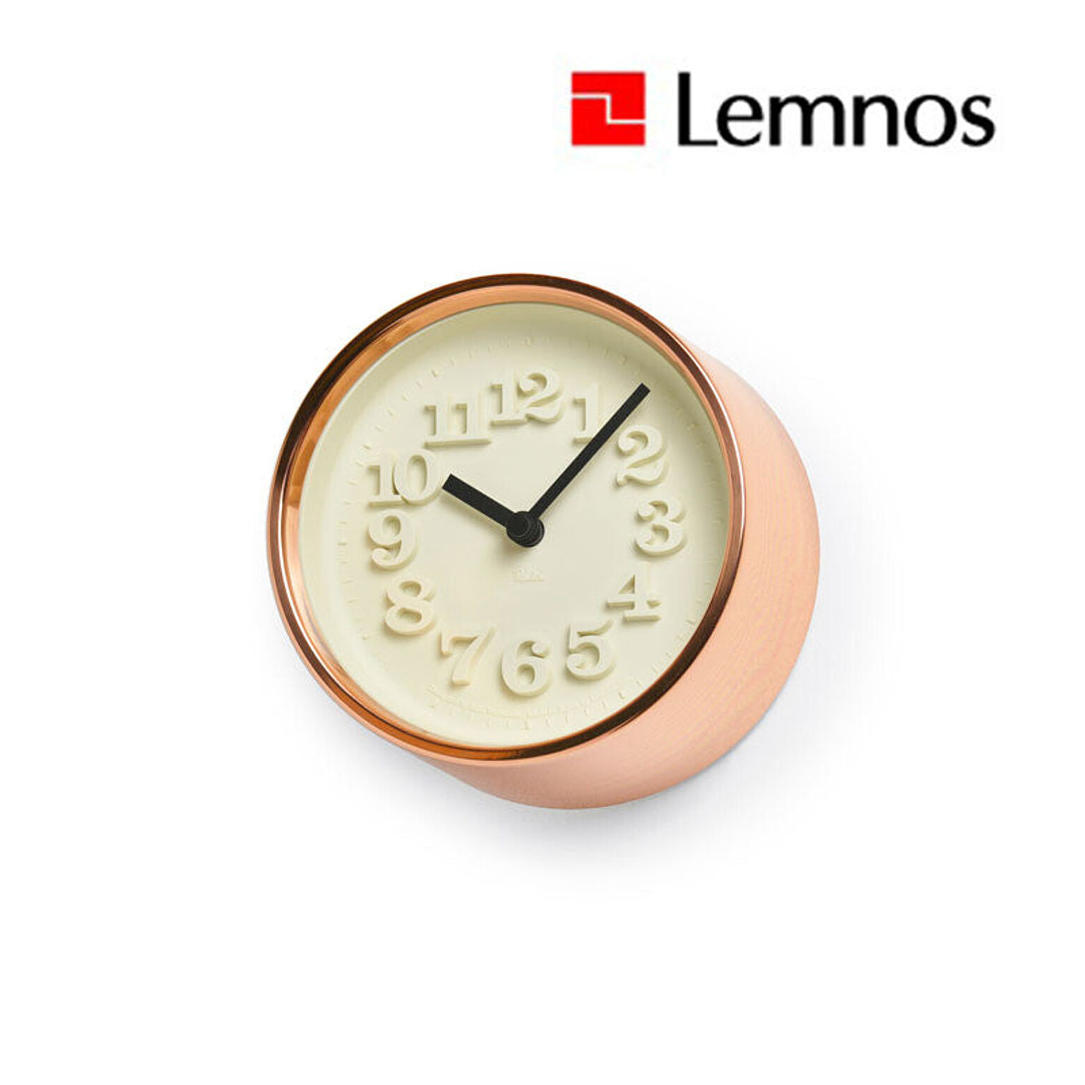 【Lemnos/レムノス】小さな時計 銅