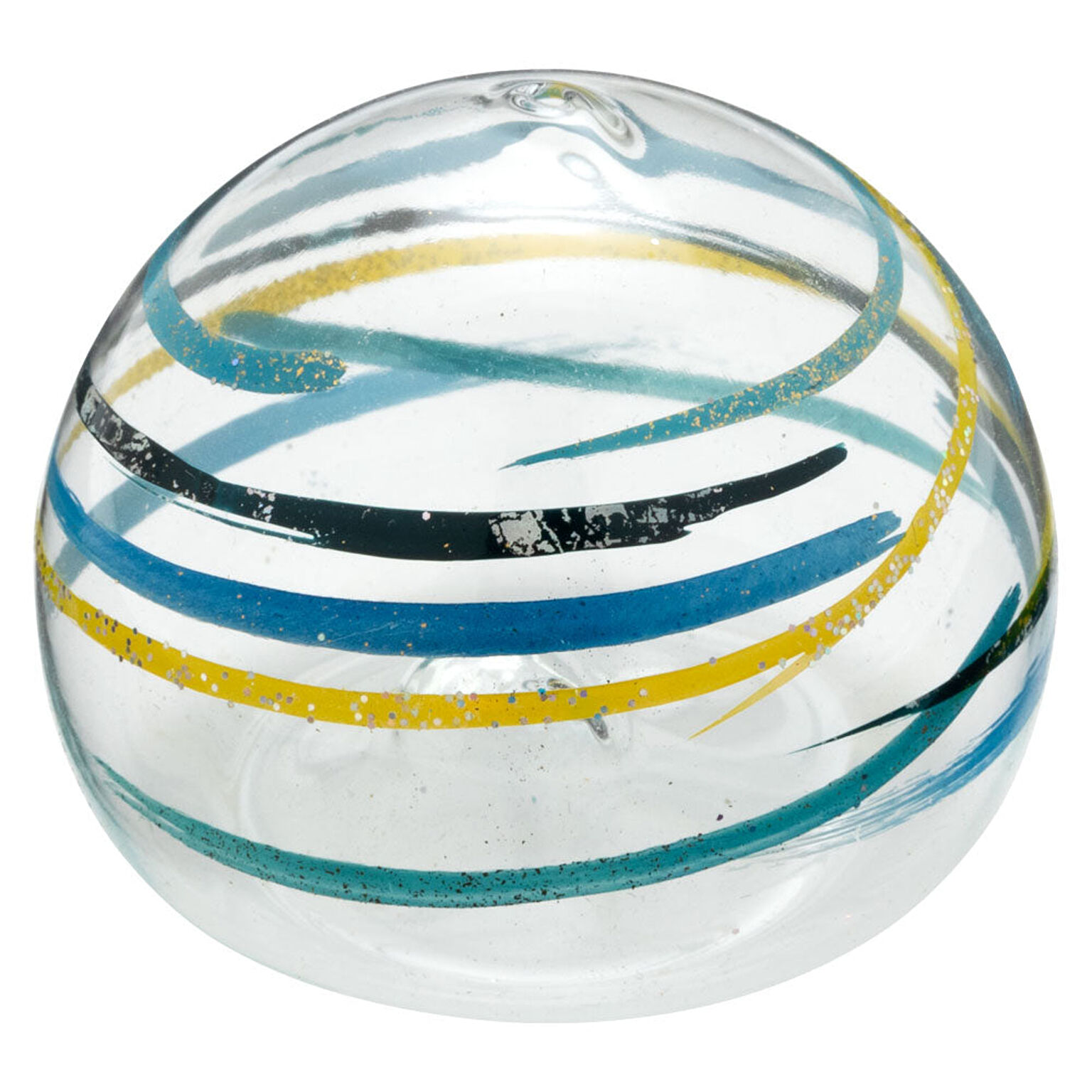 ビードロ浮き玉・小　水風船　水に浮かべて涼を感じるインテリア　木之本　福島県の工芸品　Glass float, Fukushima craft