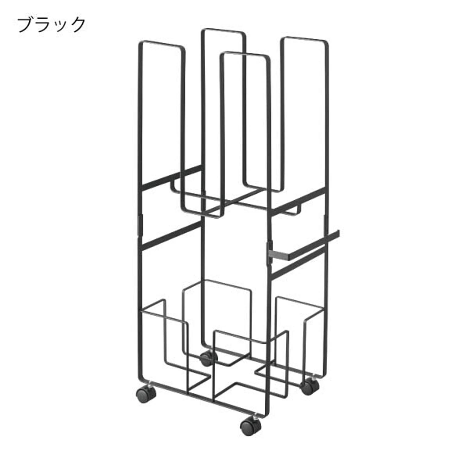 山崎実業 ダンボール新聞ストッカー タワー tower