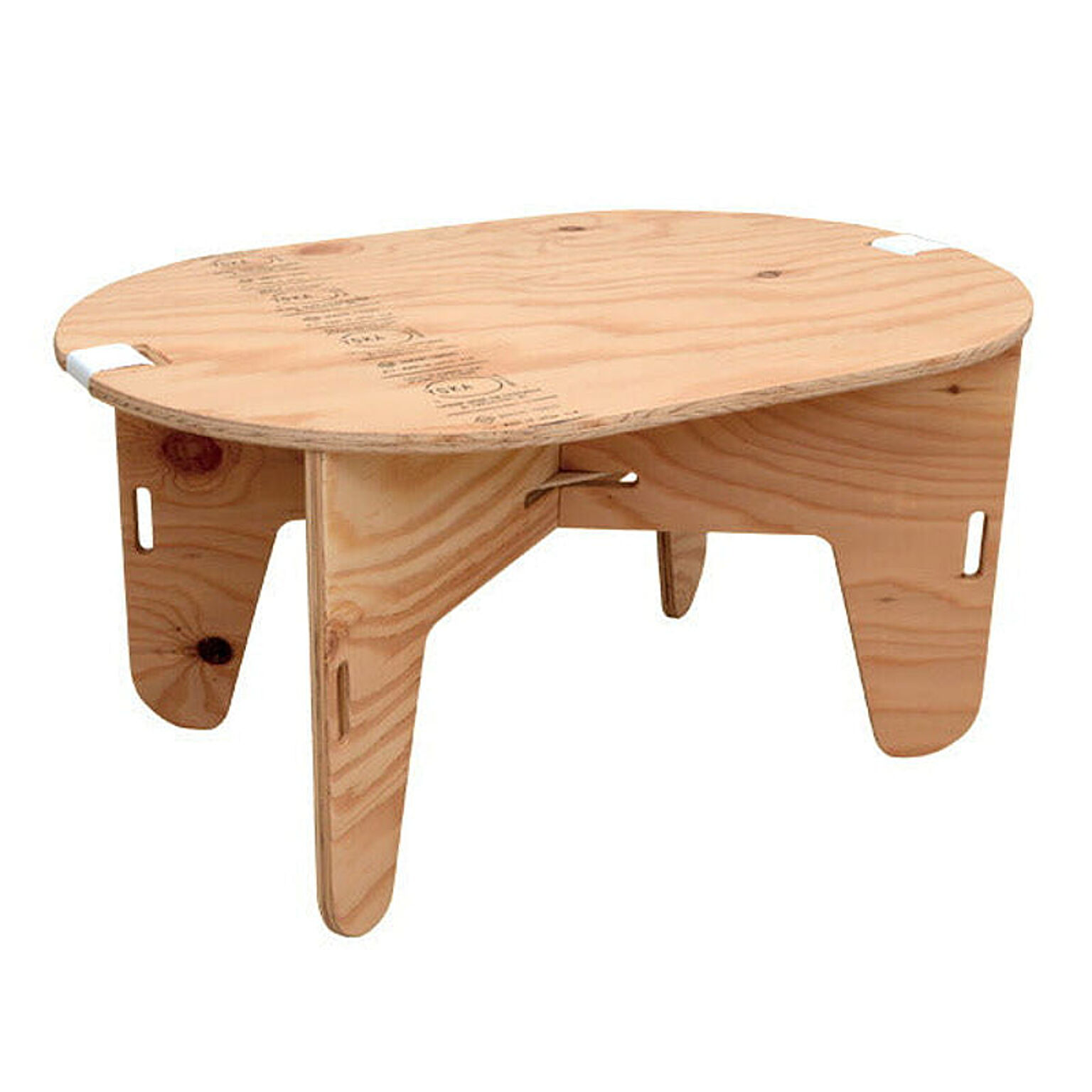 ヨカ YOKA オーバルテーブル DIY用無塗装 Oval Table