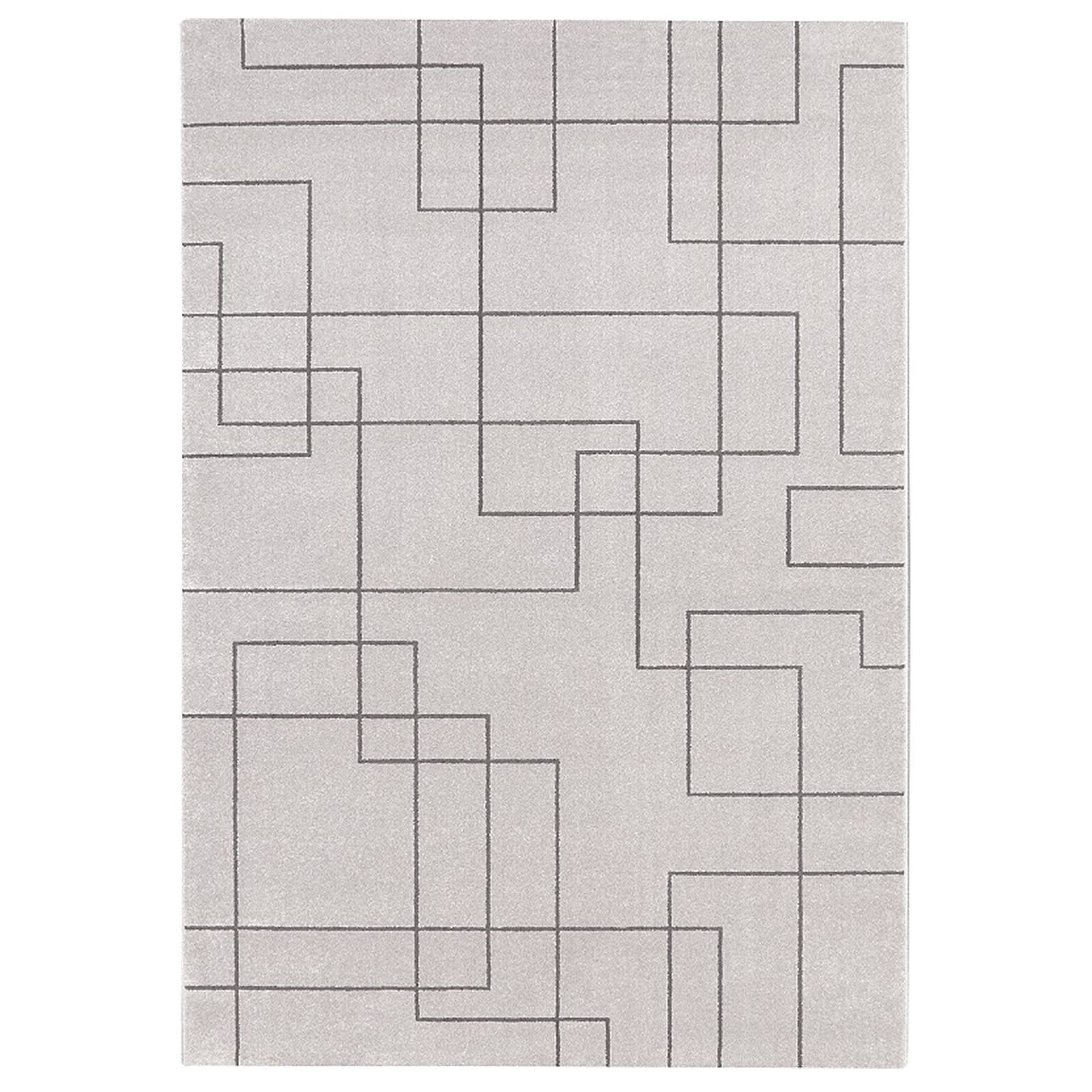 ラグ ラグマット カーペット おしゃれ グレイッシュ ライン柄 Prevell プレーベル ポーリン 約 160 230cm 防炎 ベルギー製 北欧調 ホットカーペット対応 引っ越し 新生活 通販 Roomclipショッピング