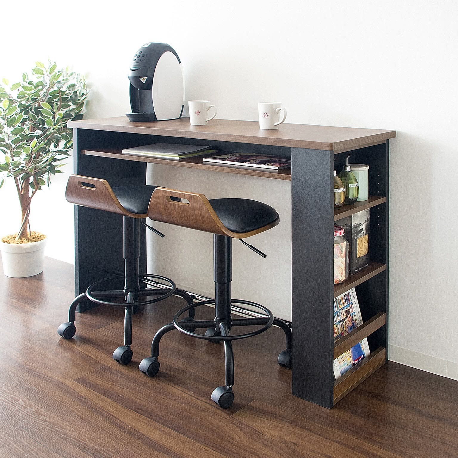 ラウンドハイテーブル MARS（マルス）knt-j1062【カウンターテーブル