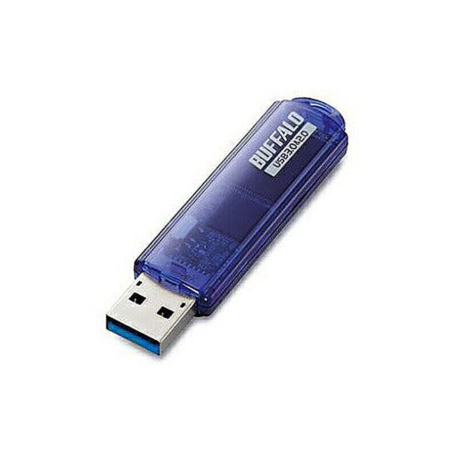 BUFFALO USBメモリ USB3.0対応RUF3-C64GA-BL RUF3-C64GABL 管理No. 4981254014325