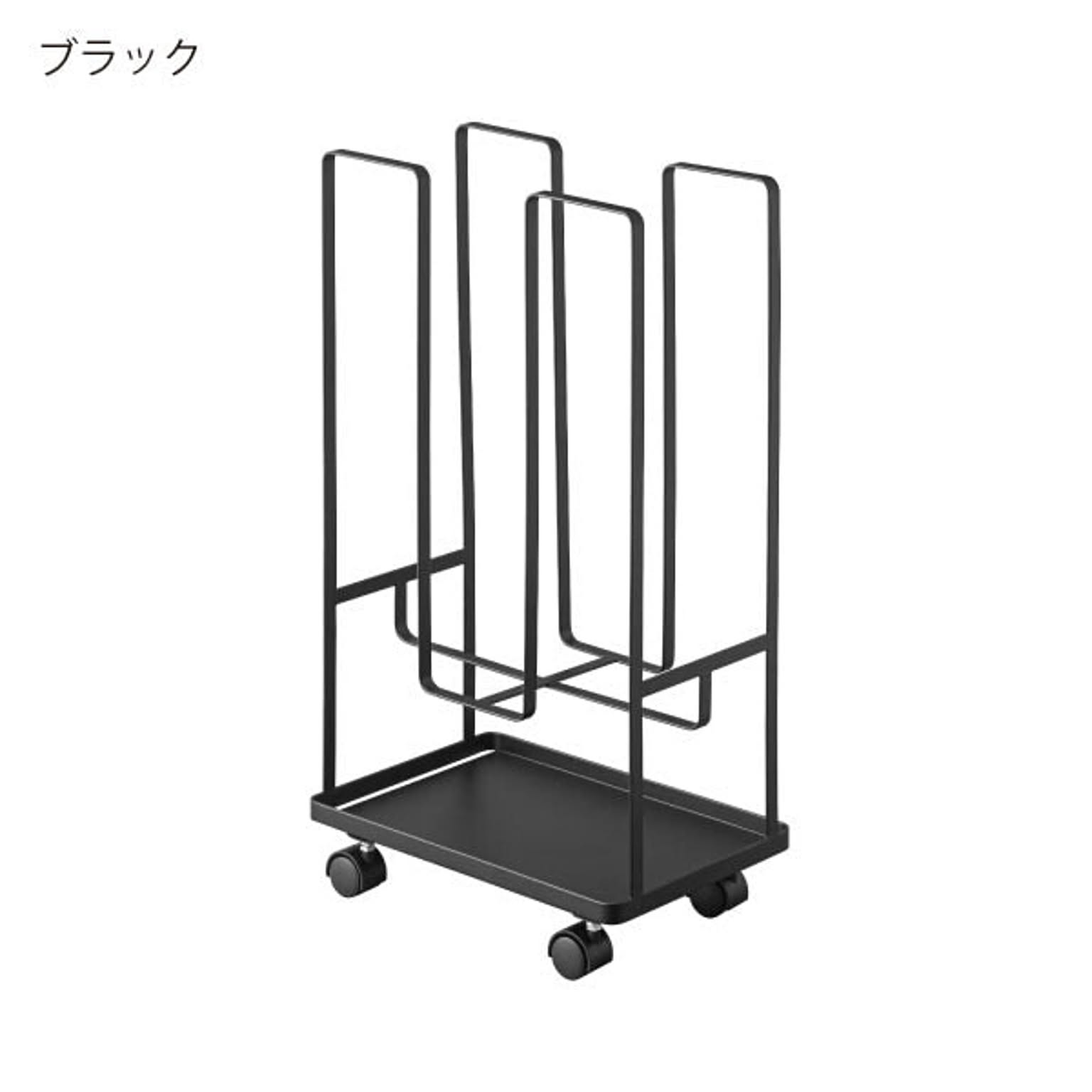 山崎実業 トレー付きダンボールストッカー タワー tower