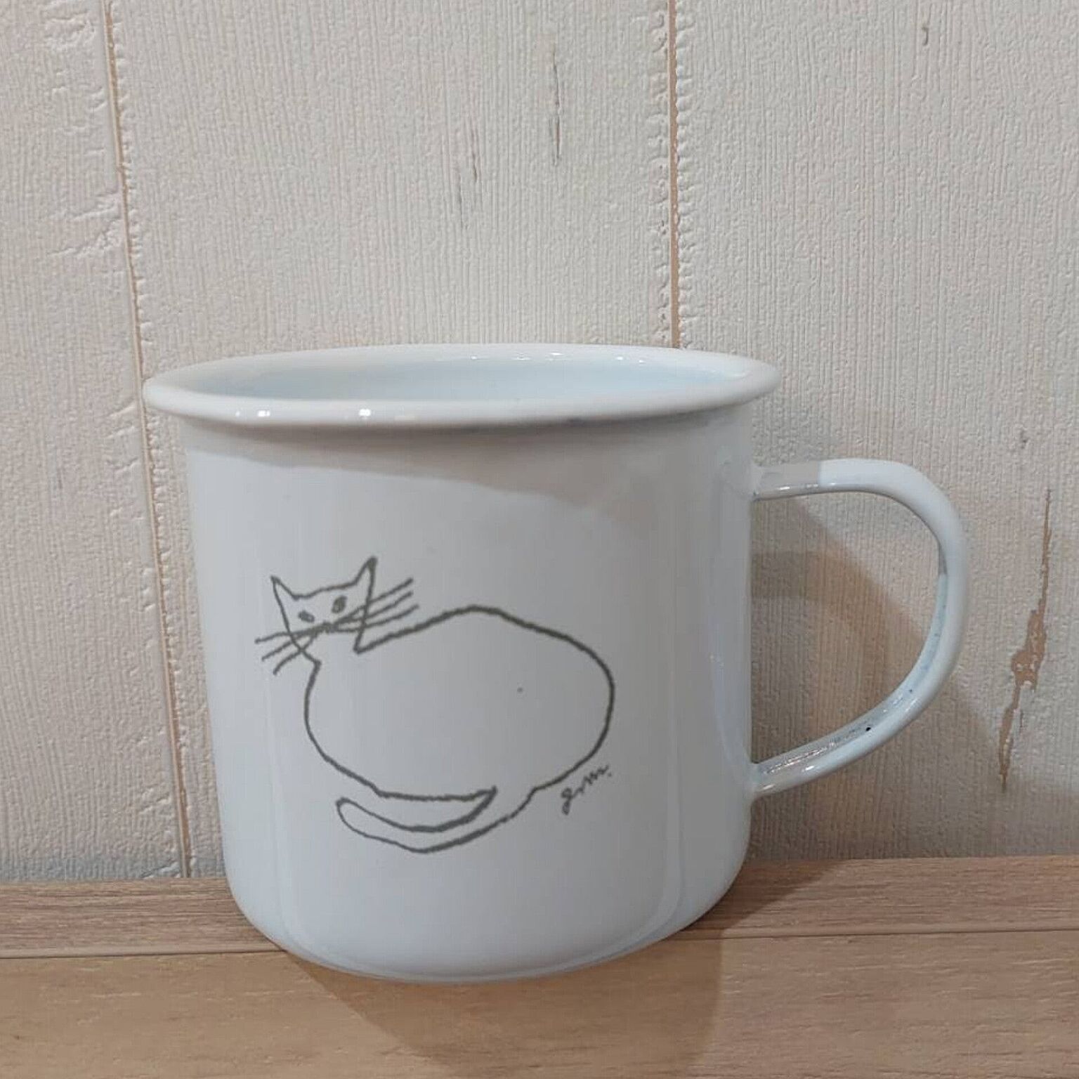 【ホーロー】CAT/マグカップ