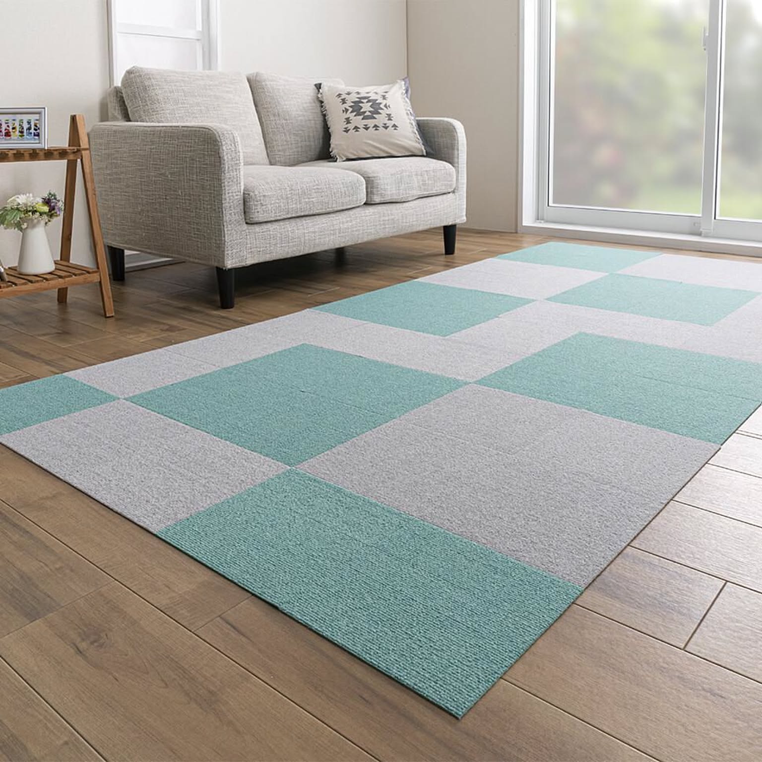 おくだけタイルマット　25×25cm　50枚入