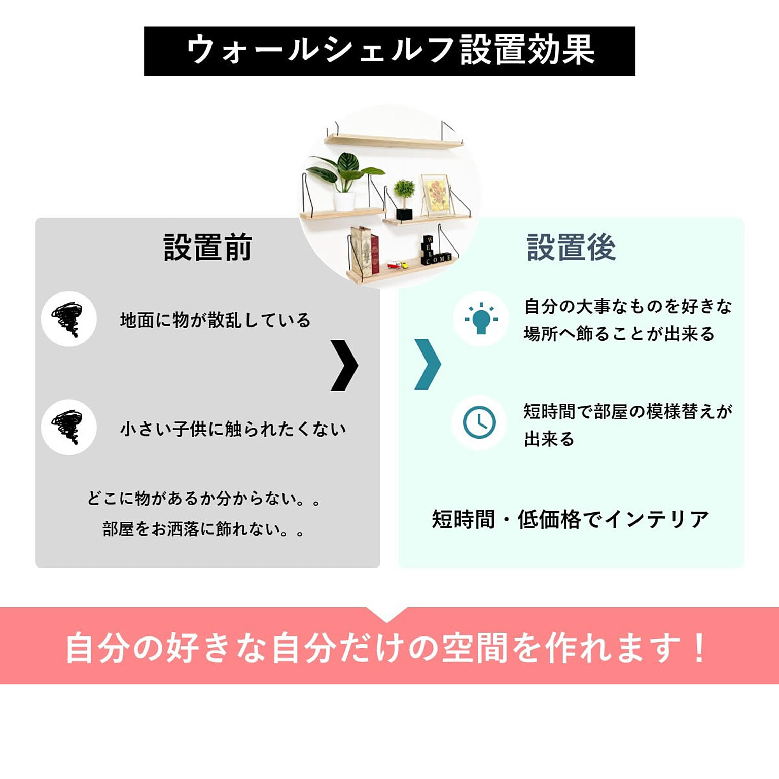 ウォールシェルフ
