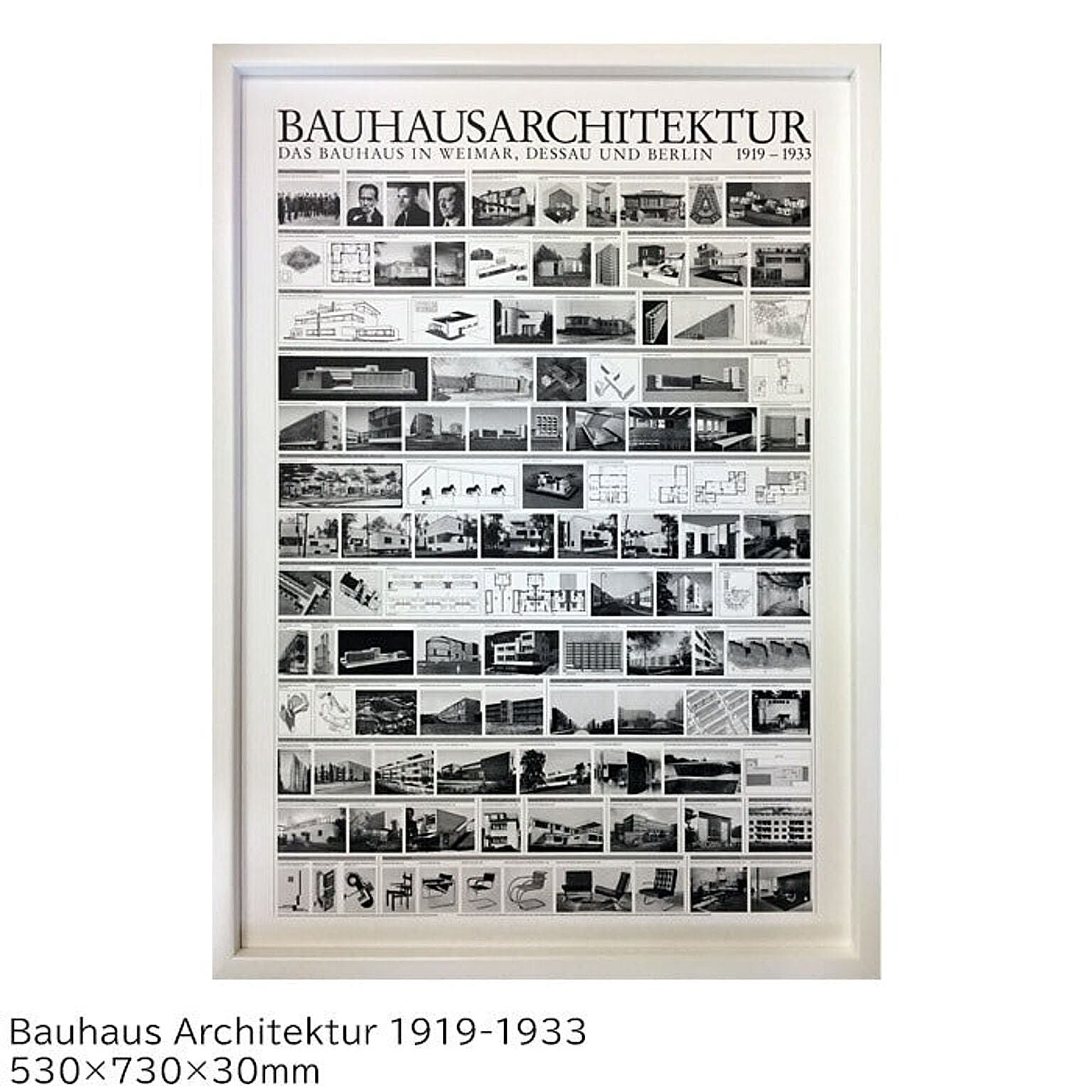 アートパネル  キャンバスアート Bauhaus Architektur 1919-1933 IBH-70041