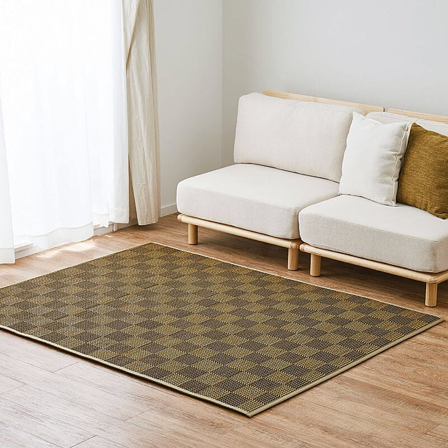 しまむらのラグ ひんやりラグのインテリア実例 Roomclip ルームクリップ