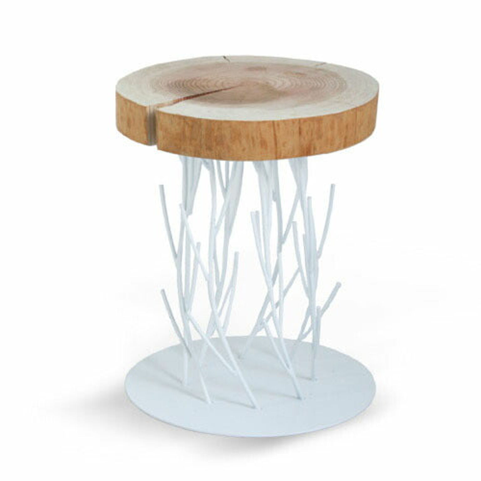 Frasca stool- フラスカ スツール earthliving designed by DI CLASSE EL7001WH 丸椅子 イス チェア