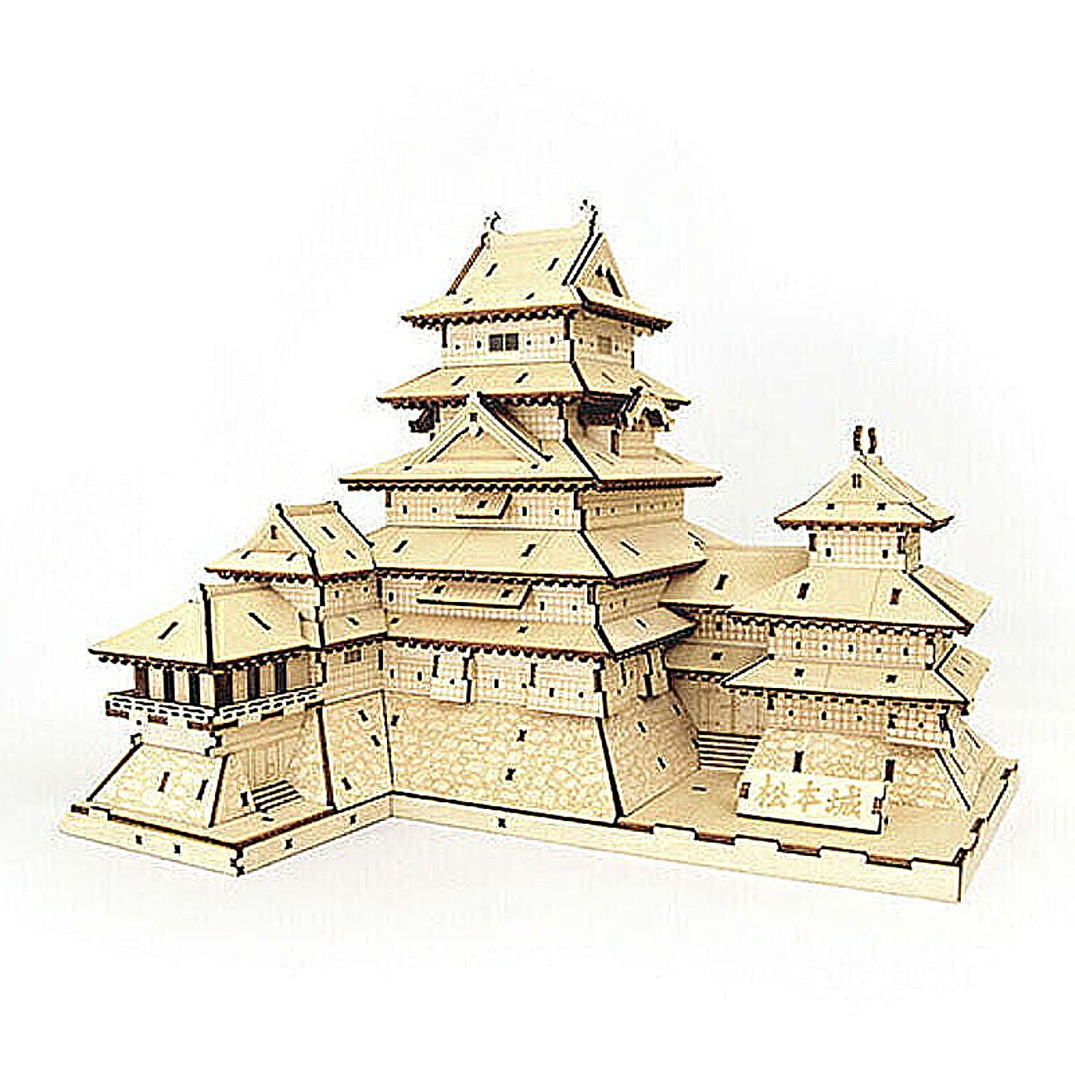エーゾーン Wooden Art ki-gu-mi 松本城 KGM12022 管理No. 4580423512022