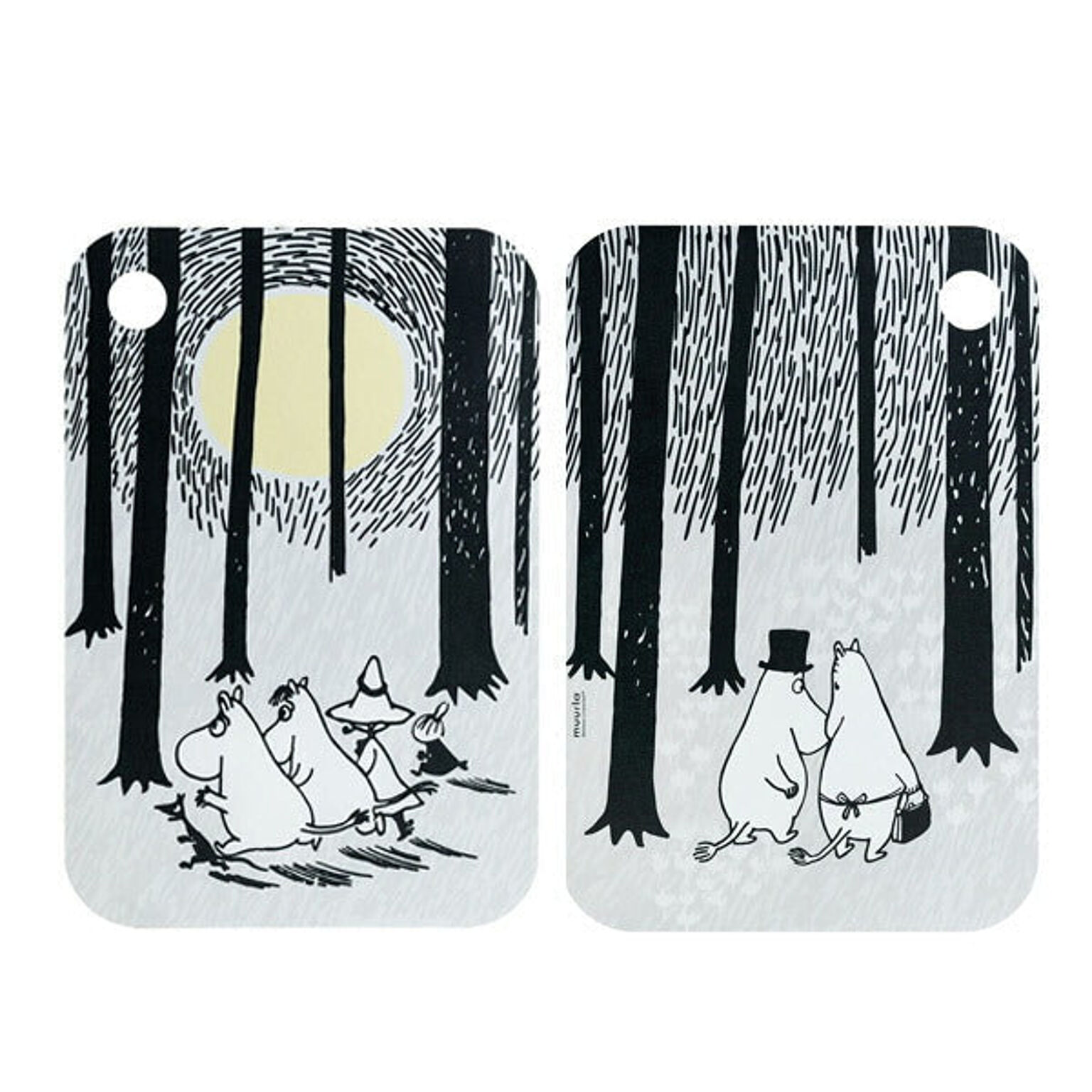 サービングボード 森の中 / Moomin In the Woods 21×31cm ムールラ MRA060209 2700-2131-00