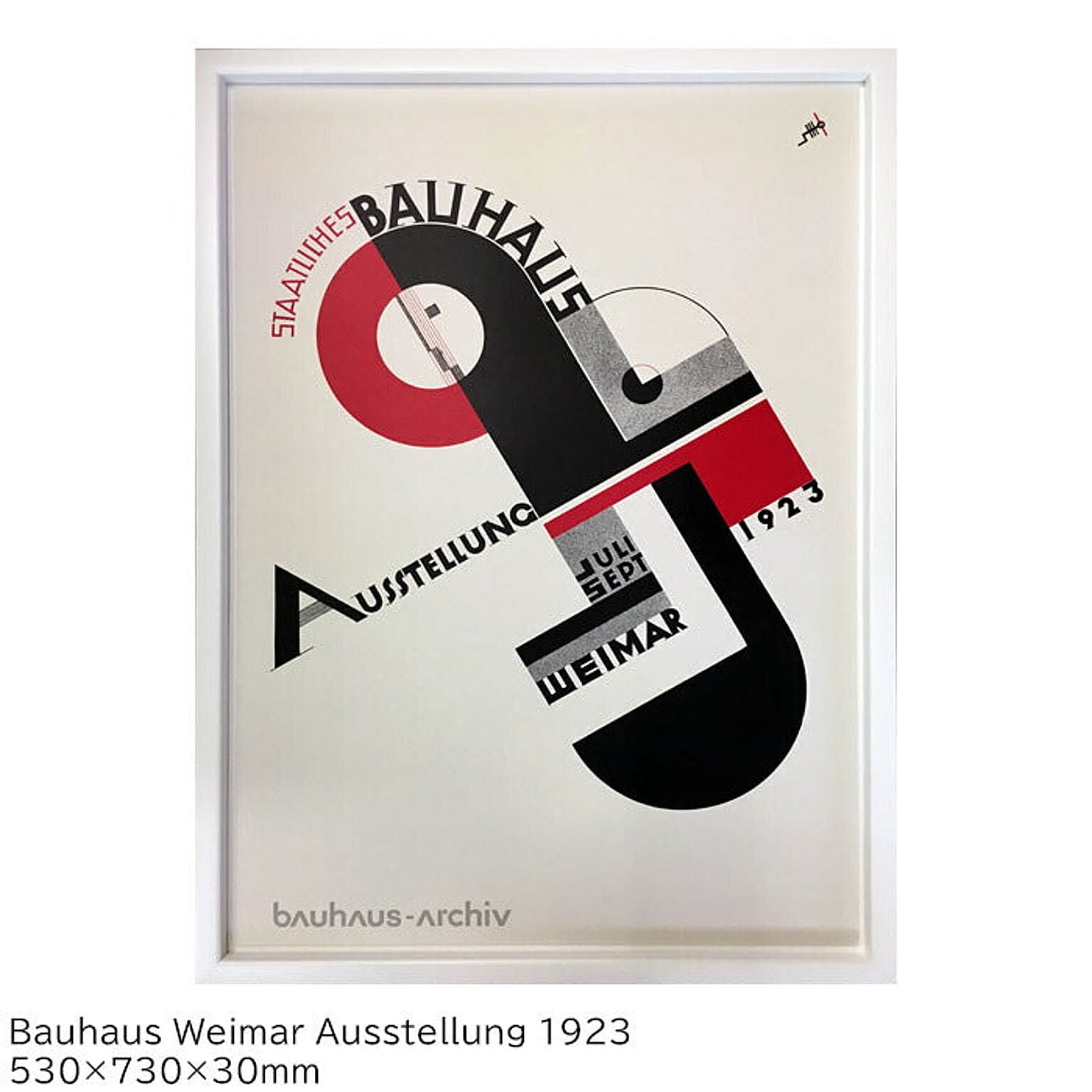 アートパネル キャンバスアート Bauhaus Weimar Ausstellung 1923 IBH-70048