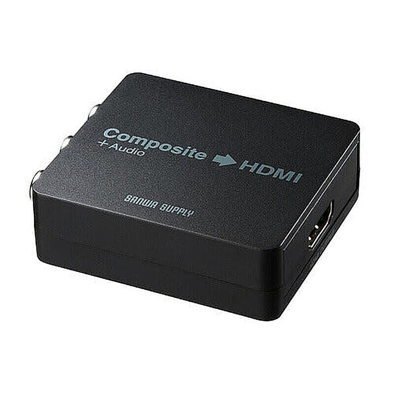 サンワサプライ コンポジット信号HDMI変換コンバータ VGA-CVHD4 管理No. 4969887593486