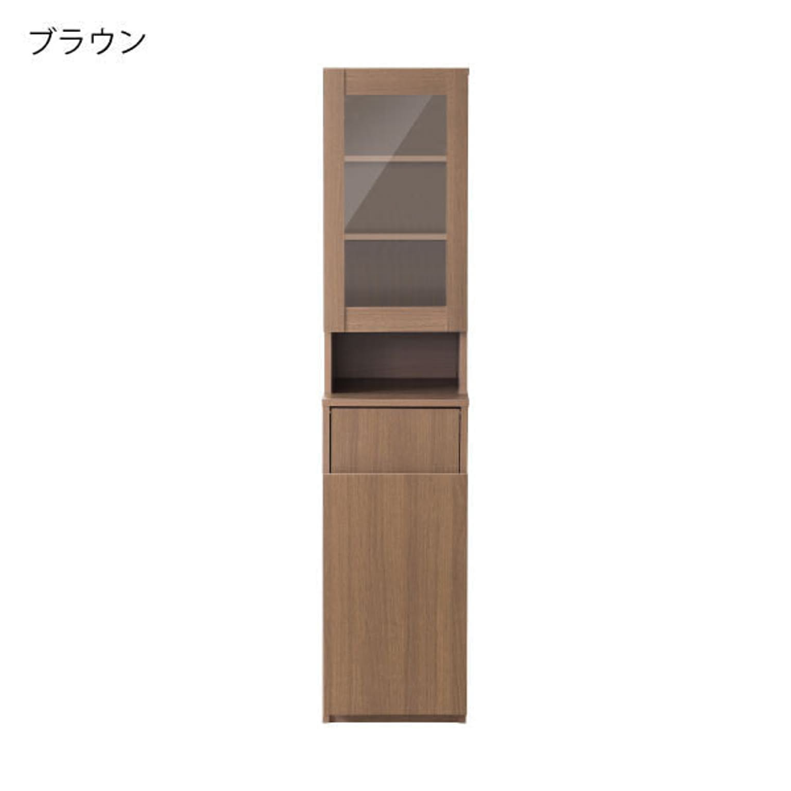 宮武製作所 / 収納棚付き木目調ダストボックス