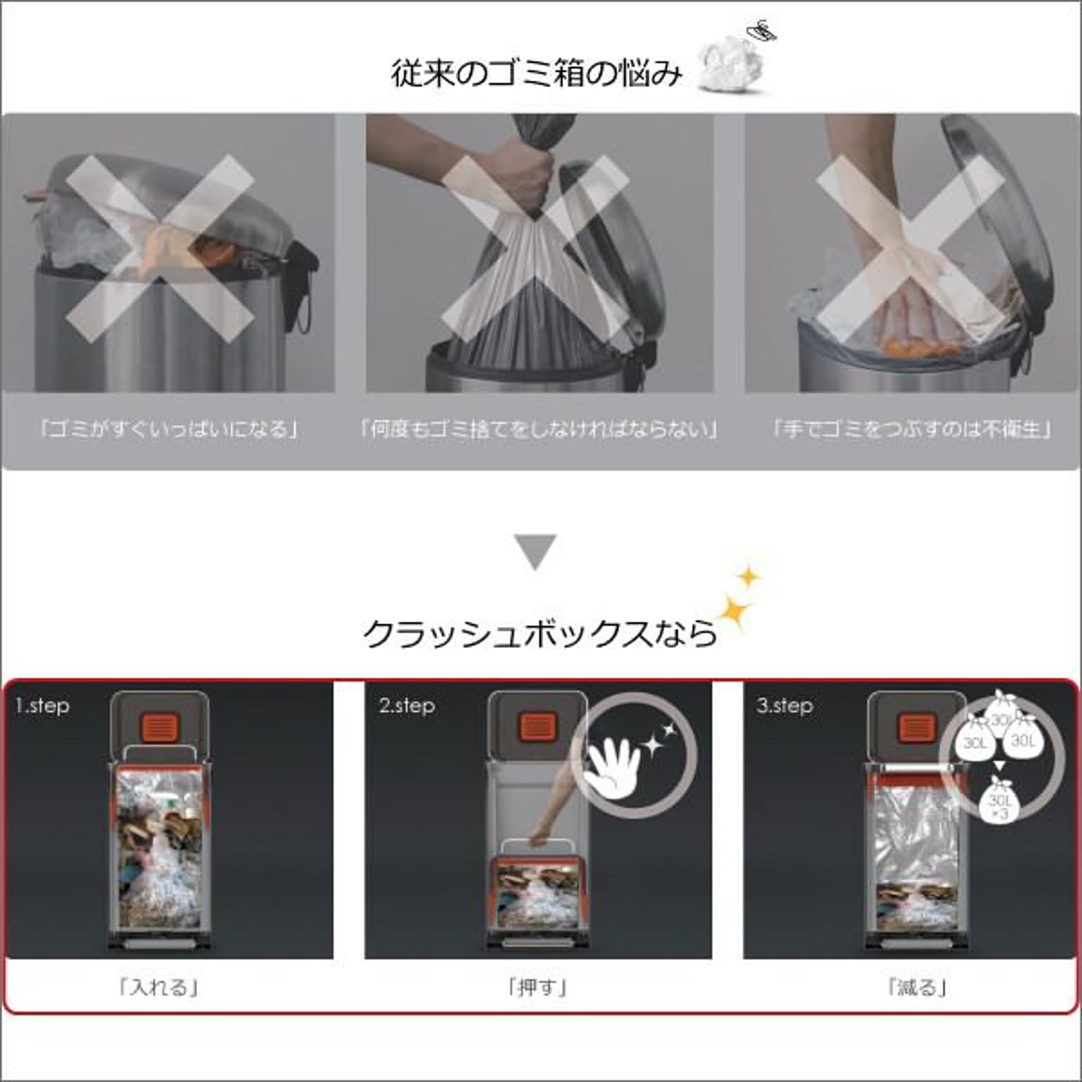 ゴミ箱・ダストボックス