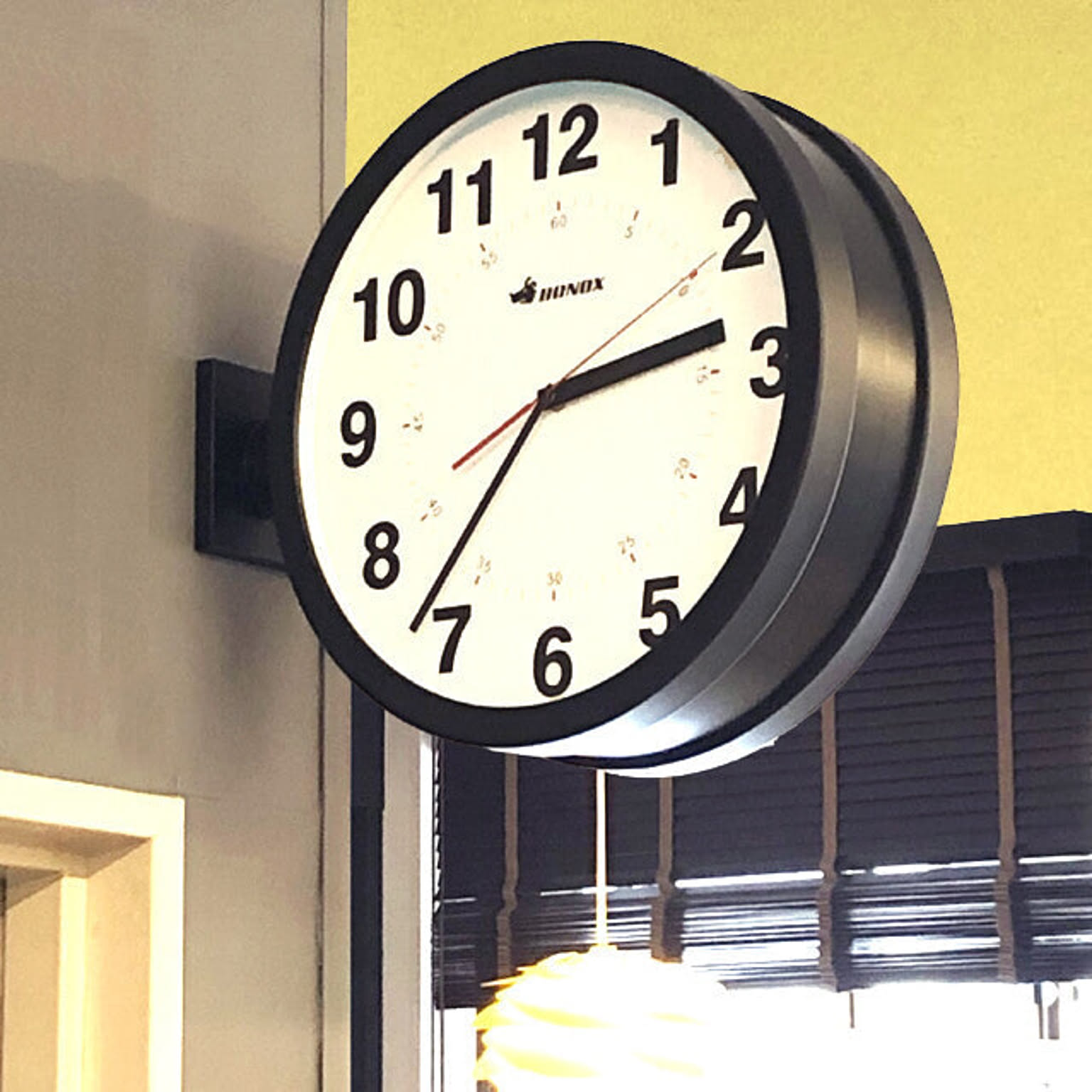 ダルトン ダブルフェイス 時計 ウォールクロック 壁付け Double face wall clock