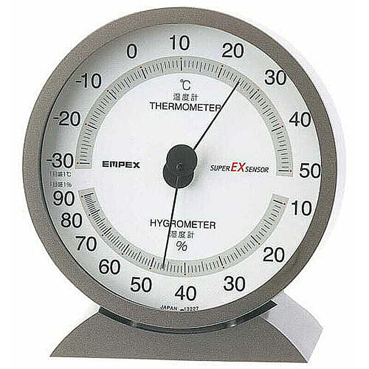 EMPEX 温度・湿度計 スーパーEX高品質 温度・湿度計 卓上用 EX-2717 管理No. 4961386271704