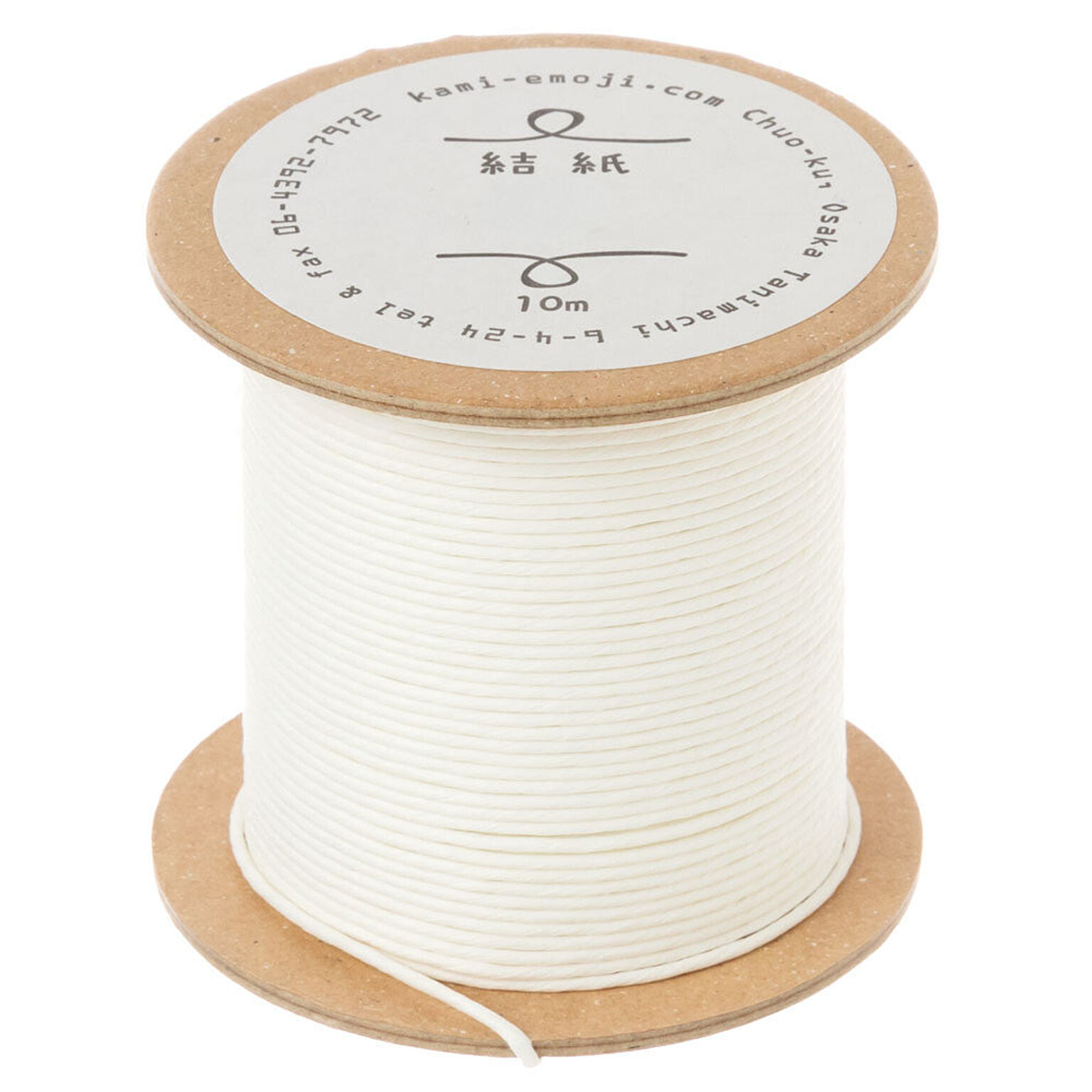 結紙（むすぶかみ）　紙の糸　紙製水引　10m巻　紙匠雑貨エモジ　Paper thread