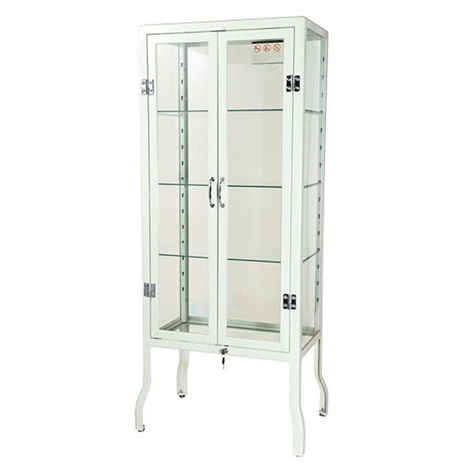 キャビネット DOCTOR CABINET-L IVORY 100-158 完成品 幅690x奥行450x高さ1620mm ダルトン
