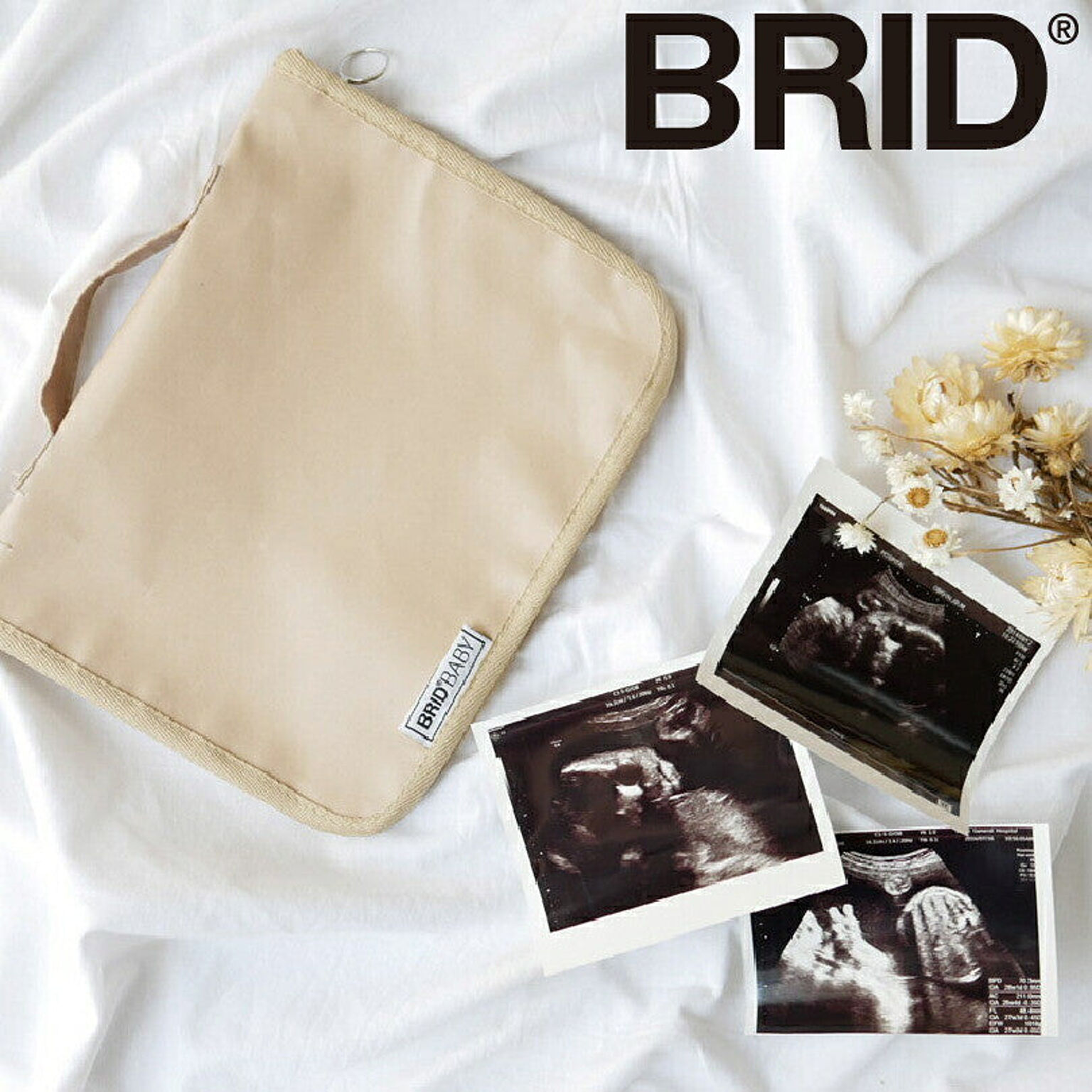 【ブリッド】BRID BABY 母子手帳ケース  ベージュ