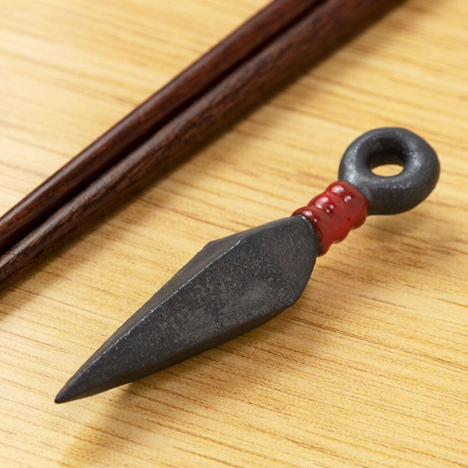 イホシロ窯　箸置き　くない (4-725)　美濃焼　岐阜県の工芸品　Minoyaki Chopstick rest, Gifu craft