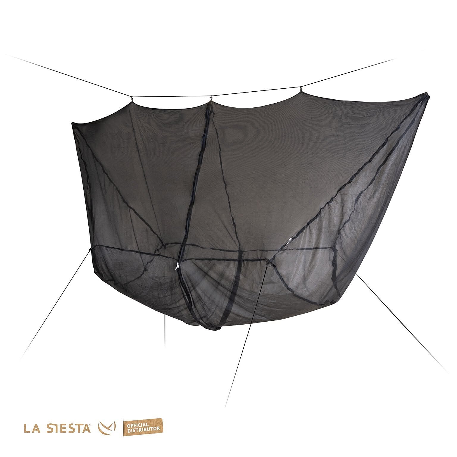 【販売終了】【LA SIESTA（ラシエスタ）】ハンモック専用バグネットブラック（360℃モスキートプロテクション）［アウトドア用］ BNZ30-9
