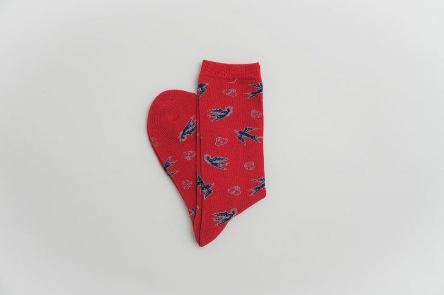 decka -quality socks- x BRU NA BOINNE | Pile Socks / Swallow | ソックス【デカ 靴下 シンプル かわいい】