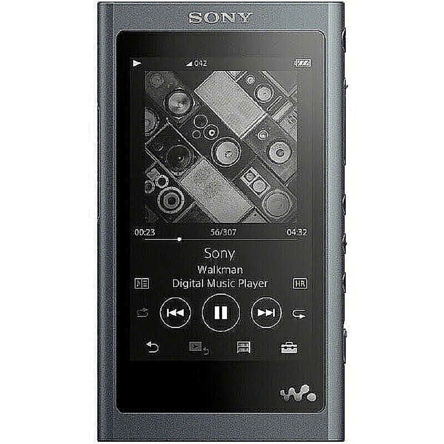 ハイレゾウォークマン WALKMAN Aシリーズ 2018年モデル 16GB カナル型イヤホン付属 グレイッシュブラック ソニー NW-A55HN 管理No. 4548736082908