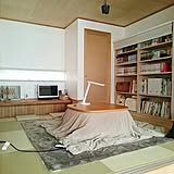 サッと下ろして簡単目隠し♡ロールスクリーン収納