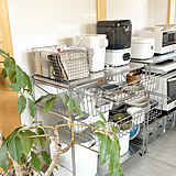 リビングからキッチン、子ども部屋まで！無印良品「スチールユニットシェルフ」収納実例