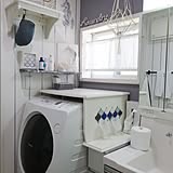 美しく使いやすくカスタマイズ♪洗濯機まわりのDIY特集