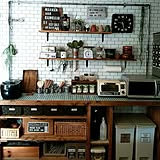 キッチンカウンターをもっと使いこなす♪DIY&アレンジ法
