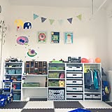 子ども用のスペースでつかいたい!便利なセリアアイテム