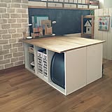 カラーボックスでできる!手作り机の簡単アイデア実例集
