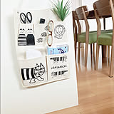 壁面を賢く活用して省スペース収納に。ウォールポケットを使った収納方法