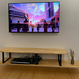 いつまでも過ごしていたくなる快適なリビングを。テレビボードDIYの実例集