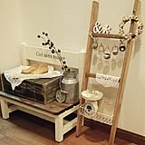 ディスプレイに大活躍!ラダーDIYでお部屋をアレンジ