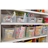 サイズ展開が豊富でマルチに使える♪ダイソー「積み重ね収納ボックス」