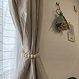窓辺をわたしらしく彩る♡カーテンタッセルのハンドメイド作品集
