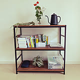 シンプルで取り入れやすい。コーナンのラックを使って見栄えも使いやすさもばっちりな収納を